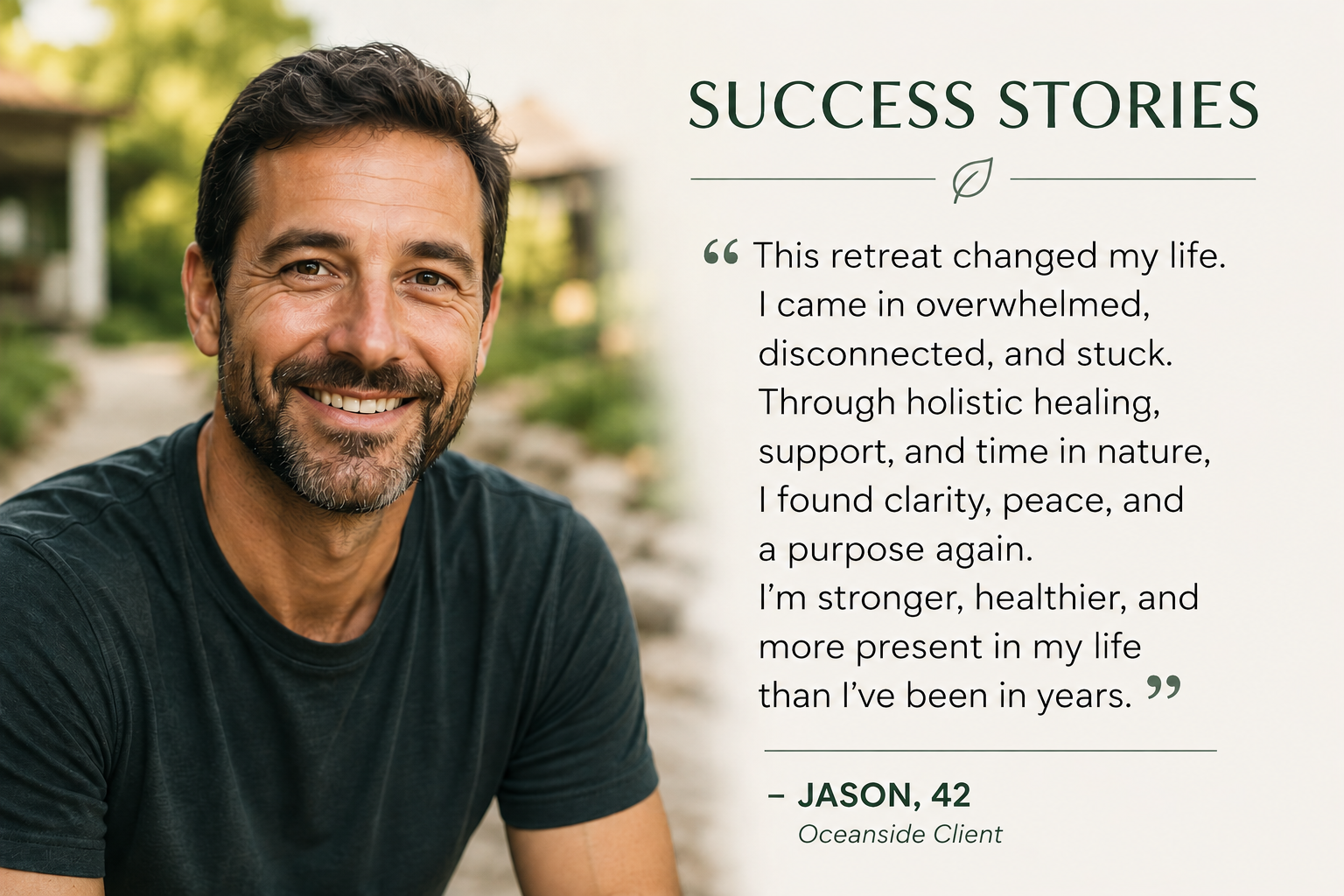 Male success story